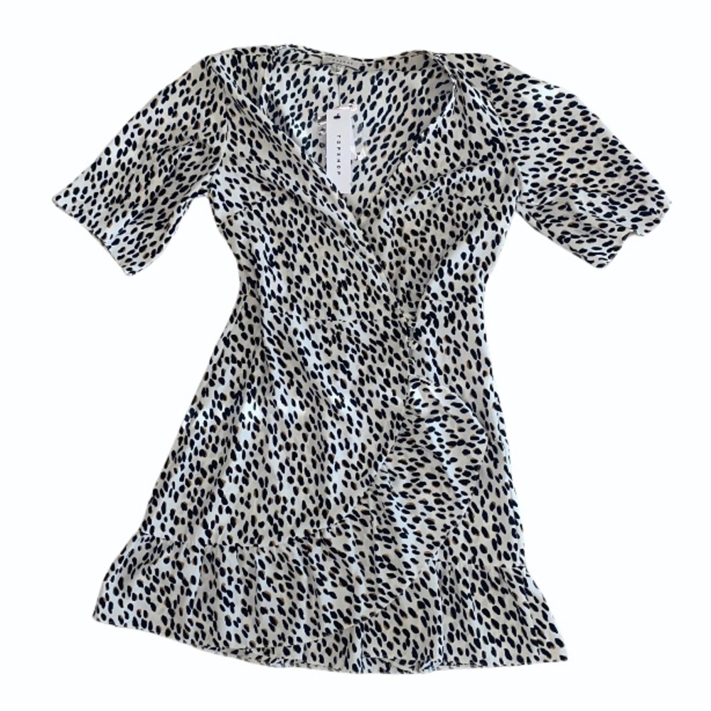 TOP SHOP WRAP DRESS - Picture 1 of 5